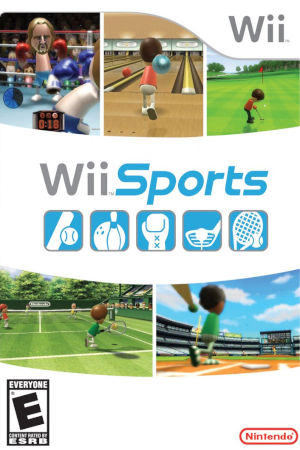 wii sports clean cover art